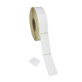   25x57mm címke THERMO (1.000db/40) PERFORÁLT félbehajtható