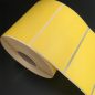 100x60mm TT papír címke (1.000 db/40) - SÁRGA P113C