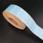 32x20mm TT papír címke- KÉK - REM.visszaszedhető