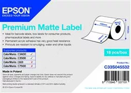 Epson matt papír címketekercs (S045532)