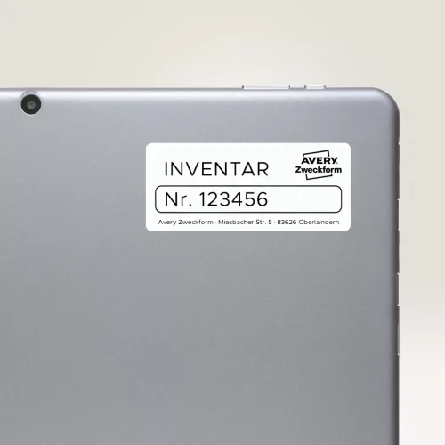 L6141-20 Avery háromszor erősebb tapadó címke 63,5x33,9mm