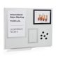 Duraframe MAGNETIC A6 - fekete infokeret (4948-01) fémre