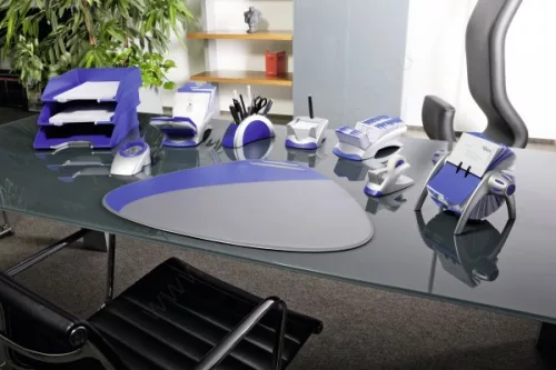 VISIFIX® DESK VEGAS lapozható asztali névjegytartó 241323 - ezüst - KIFUTÓ