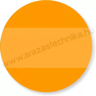 60mm körcímke - fluo NARANCS (1.000 db/40)