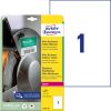 L7917-10 Avery ultra ellenálló címke 210x297mm ultraresistent A4