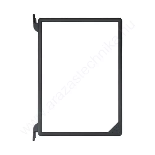 Kasszainfó 5xA4 FEKETE INFOSIGN keret + PVC