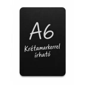 Krétás ártábla A6 (105x148mm)