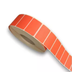 70x30mm TT papír címke - NARANCS (1.000 db/40)