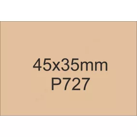45x35 mm TT papír tónus P727 vajszín (1.000 db/27)