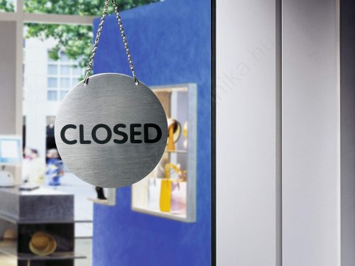 Piktogram Open-Closed 15cm kör