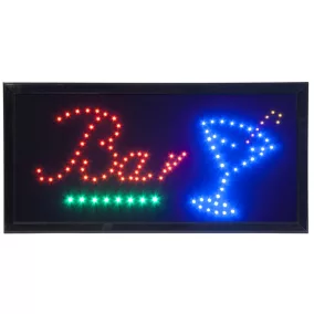 LED tábla Securit – BAR