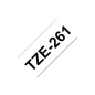 Brother P-touch 36mm FEHÉR-FEKETE TZe-261 szalagkazetta
