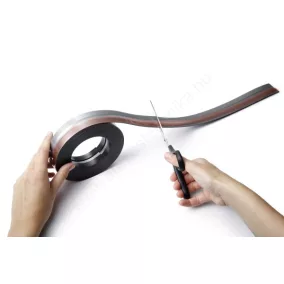   DURAFIX® ROLL 5 méter - FEKETE öntapadó mágnes KLIP (4708-01)