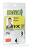 NAME BADGE A6 kártyatartó + névjegytartó zseb (8526-19) )20db/cs)