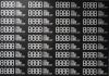 Digitális  öntapadós etikett 69x21mm (36db/ív) FEKETE