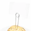 TÜSKE - (10cm) INOX árcímke tartó DUPLA