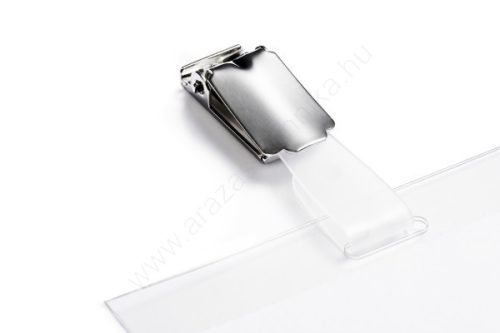 Névkitűző 60x90mm fém csipesszel (8003-19) (25szett)