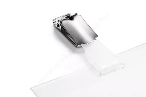 Látogatói névkitűző 60x90mm - piros (8106-03) (25szett) - KIFUT!
