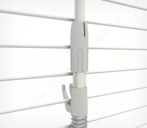 Teleszkópos RUGÓS EZÜST szár drótkosárra + A4 keret + védőfólia