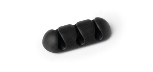 CAVOLINE® CLIP 3 - öntapadó kábelrögzítő klip (2db/csomag) (5039-37) graphite