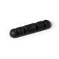 CAVOLINE® CLIP 4 - öntapadó kábelrögzítő klip (2db/csomag) (5040-37) graphite