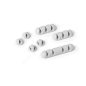 CAVOLINE® CLIP MIX - öntapadó kábelrögzítő klip (7db/csomag) (5041-10) szürke