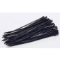 Kábelkötegelő 150x4mm - Fekete nylon (1000 db/cs)