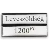 Árkazetta  PromoSign DUPLO 160x85mm - fekete