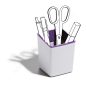 VARICOLOR® Pen Cup írószertartó (7614-58) antracit