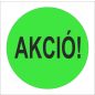 35mm AKCIÓ - fluo ZÖLD körcímke (1.000 db/tek)