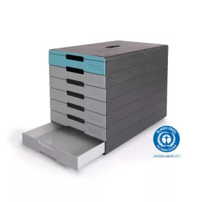 IDEALBOX PRO 7 fiókos iratrendező - kék (7763-06)