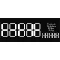   Digitális etikett 100x40mm - fekete - egységáras (200db/cs)
