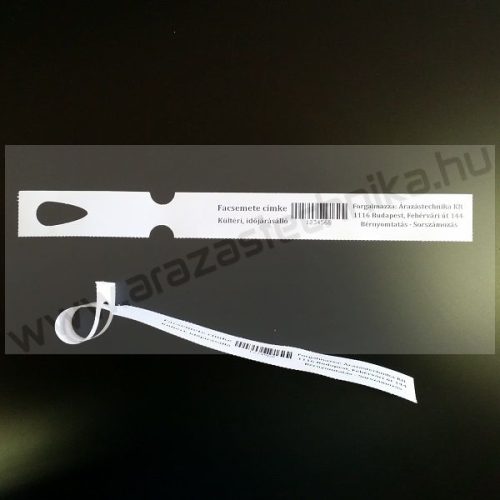 Faiskola címke 25x248 mm (500 db/tek) nyomtatható