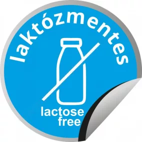 Körcímke 20mm - Laktózmentes