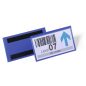 Logisztikai mágneses zseb 100x38mm (1741-07) kék