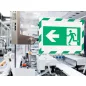   Duraframe Security A4 - zöld-fehér (4944-131) 2db öntapadó infokeret
