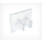 Keret CLIP falra 90° - öntapadós 30x35mm