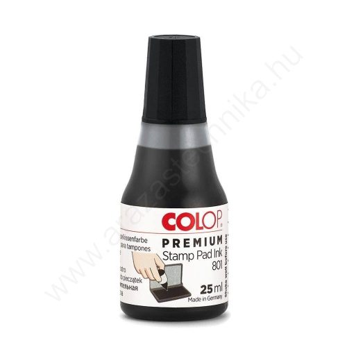 Bélyegzőfesték Colop 801 - 25 ml fekete