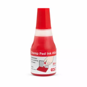 Bélyegzőfesték Colop 801 - 25 ml piros