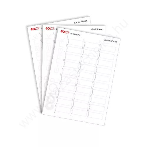 Colop e-mark® etikett 48x18mm
