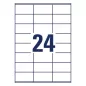 6122 Avery univerzális címke - fehér 70x36mm (10ív)
