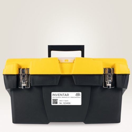 Avery időjárásálló fehér poliészter címke 63,5 x 38,1 mm