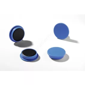 Mágnes 37mm (4755-06) KÉK (20 db/cs) extra erős