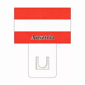 Ausztria zászló - 60x40mm