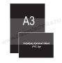   A3 fekete PVC lap [297×420mm] folyékony krétával írható