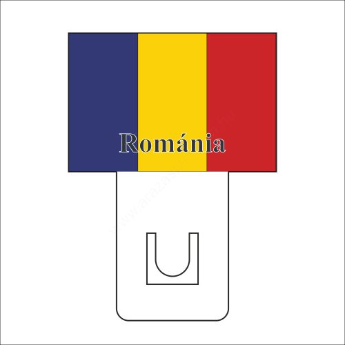 Román zászló - 60x40mm