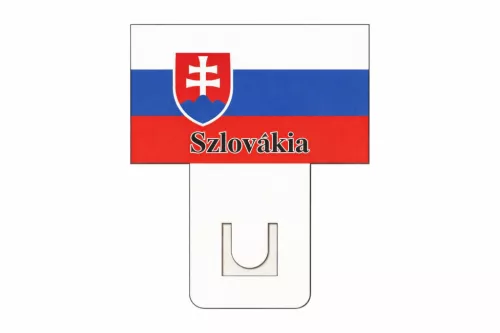 Szlovák zászló - 60x40mm
