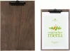 Felírótábla, menütartó A4 Wood Style - (MC-WALA4-CB)