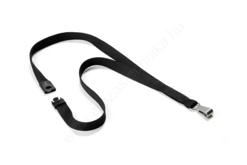 Nyakpánt 15mm Durable SOFT BLUE (8127-28) FÉM karabiner