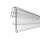 TEGO Spezial 53x1250mm pattintós ársín RAL7016 antracit szürke